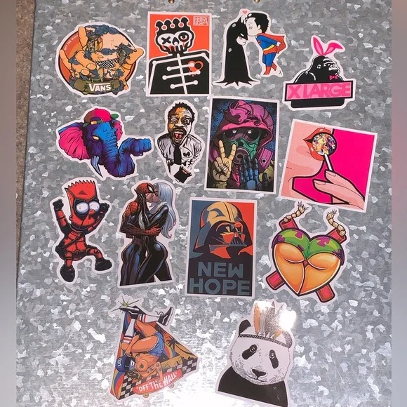 (70) Miscellaneous Vinyl Stickers - Picture 6 of 7